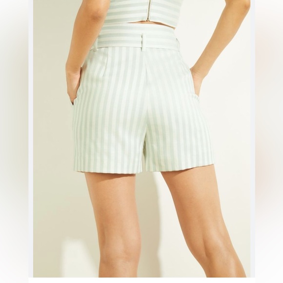 Marciano Striped High Waist Shirts - Size M (6) - Picture 6 of 15